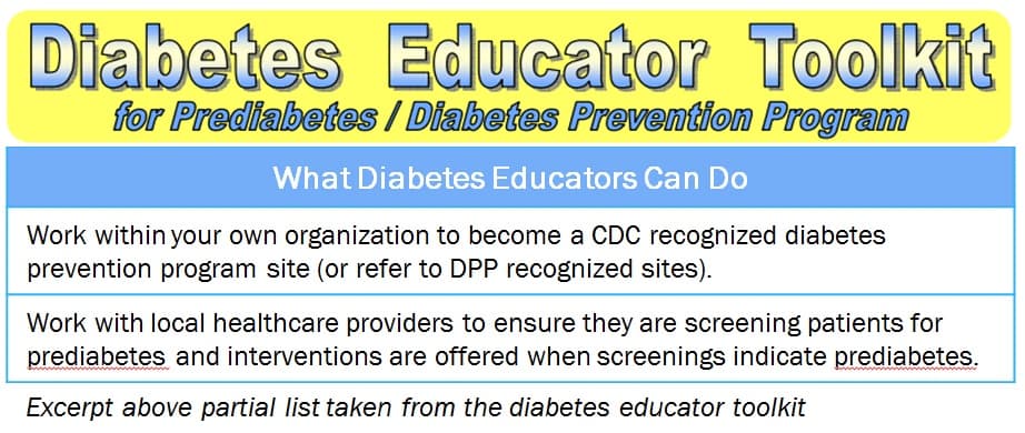 Raising Provider Awareness of Prediabetes and Diabetes Prevention