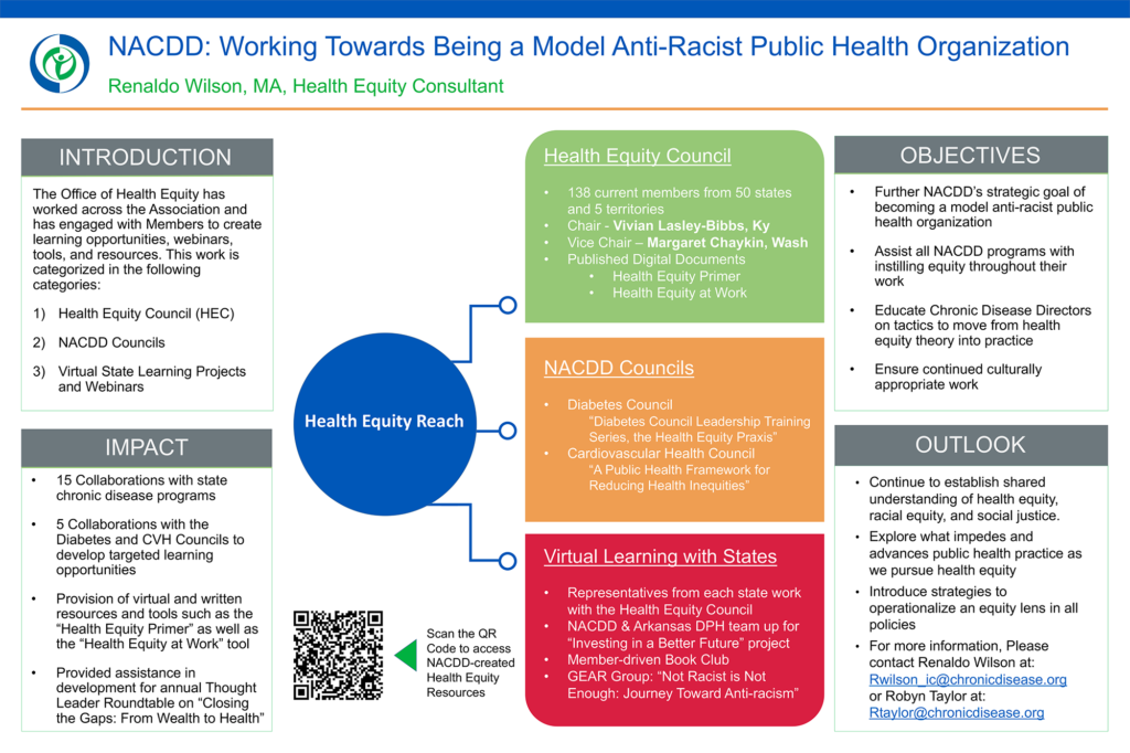 NACDD: Working Towards Being a Model Anti-Racist Public Health Organization