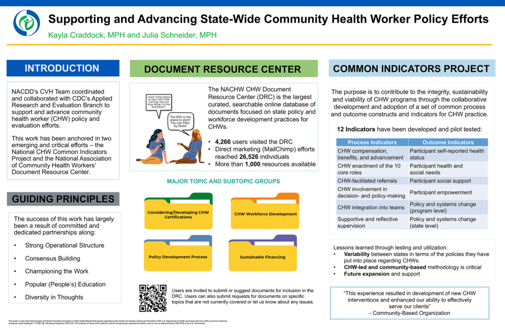 Supporting and Advancing State-Wide Community Health