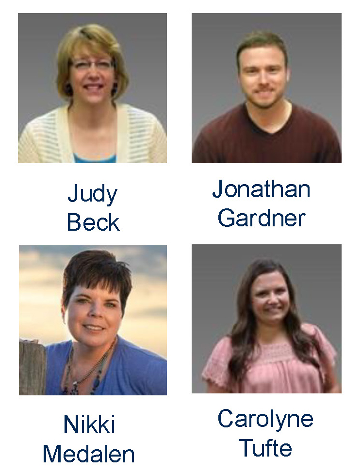 ScreeND Team, Quality Health Associates (QHA) of North Dakota/Mountain Pacific
Judy Beck, Program Manager
Nikki Medalen, Quality Improvement Specialist - Lead
Jonathan Gardner, IT System Administrator
Carolyne Tufte, Quality Improvement Specialist